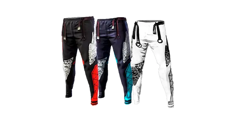 Todos los pantalones angelicales de Free Fire
