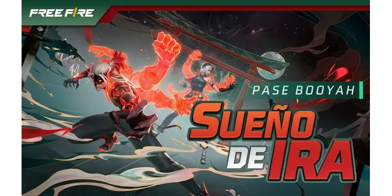 El pase booyah de Free Fire Sueño de ira