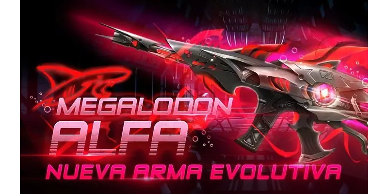Las últimas y nuevas armas evolutivas de Free Fire